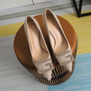 Diamond fine heel sexy shoes